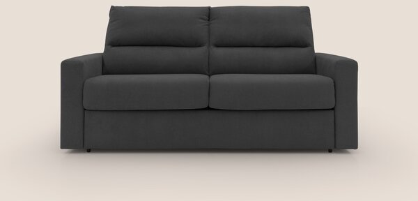 Paloma divano letto con materasso alto 18 cm con Aloe Vera in tessuto