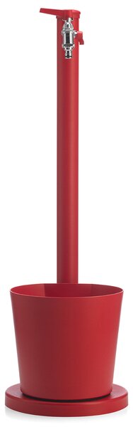 Fontana da Giardino con Rubinetto e Vaschetta Belfer 42/SRV Rosso
