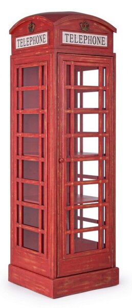 Libreria Red Cabin in Legno