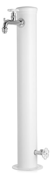 Fontana da Giardino con Doppio Rubinetto Belfer 42/ARRF Bianco