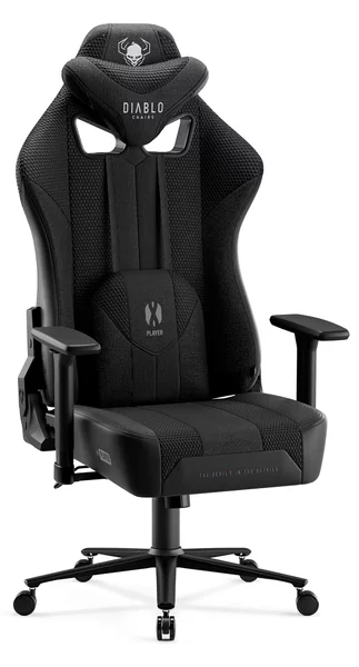 Sedia da gaming Diablo X-Player 2.0 in materiale Normal Size: Nero