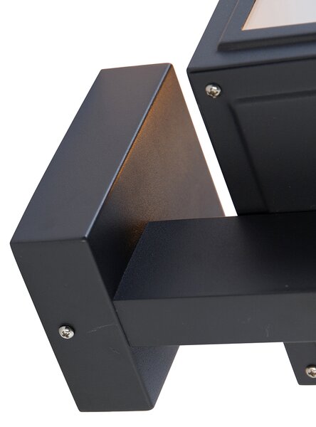 Lampada da parete intelligente grigia incl. Smart G95 - Sutton Up