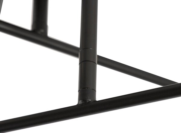 Lampada da soffitto intelligente nera con oro 6 luci incl. Wifi G95 - Sydney