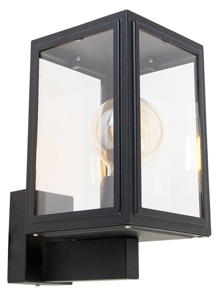 Lampada da parete rustica intelligente nera con WiFi G95 - Sutton Up