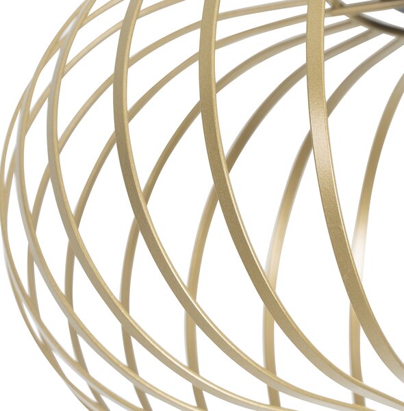 Lampada da soffitto intelligente oro 39 cm incl. Wifi G95 - Johanna