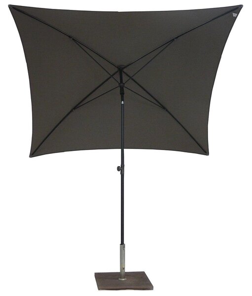 Ombrellone da Giardino 200x200 cm Palo Ø27 mm in Acciaio Maffei Kronos Tortora
