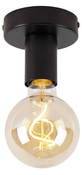 Lampada da soffitto intelligente nera incl. Wifi G95 - Facile
