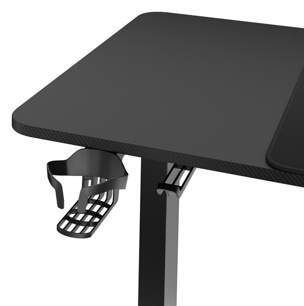 Scrivania Regolabile in Altezza Diablo X-Tensio 1400 Nero