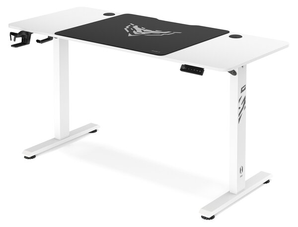 Scrivania Regolabile in Altezza Diablo X-Tensio 1400 Bianco