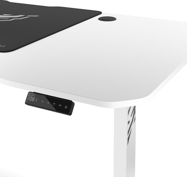 Scrivania Regolabile in Altezza Diablo X-Tensio 1600 Bianco