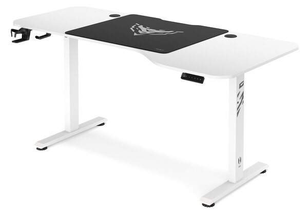 Scrivania Regolabile in Altezza Diablo X-Tensio 1600 Bianco