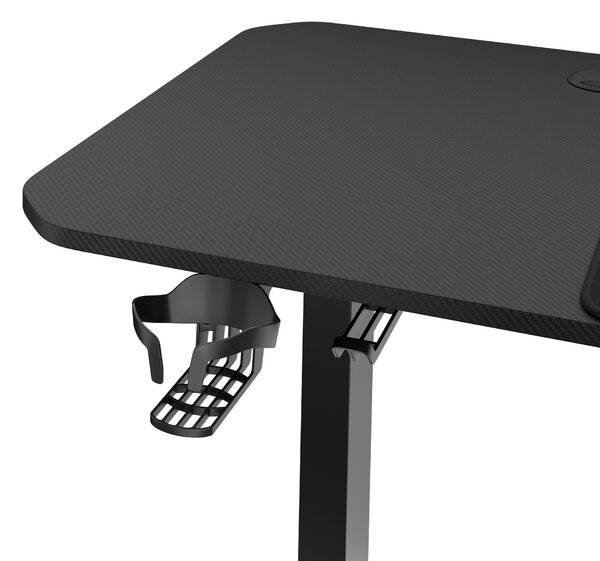 Scrivania Regolabile in Altezza Diablo X-Tensio 1600 Nero