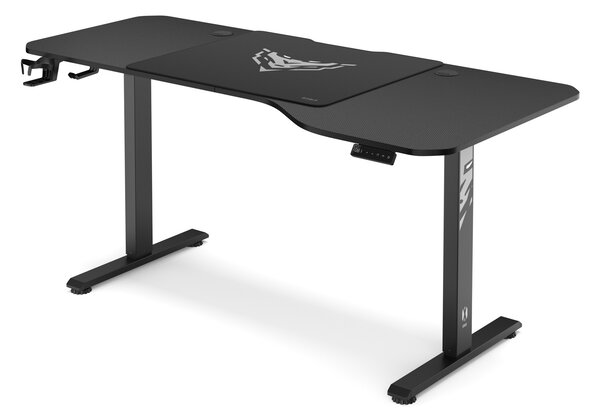 Scrivania Regolabile in Altezza Diablo X-Tensio 1600 Nero