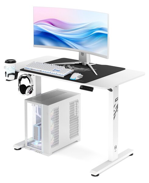 Scrivania Diablo X-Tensio 1100 1100 regolabile in altezza bianco