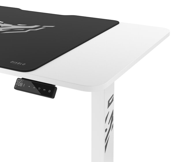 Scrivania Diablo X-Tensio 1100 1100 regolabile in altezza bianco
