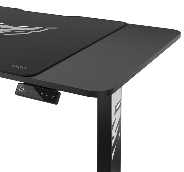 Scrivania Diablo X-Tensio 1100 1100 regolabile in altezza nero