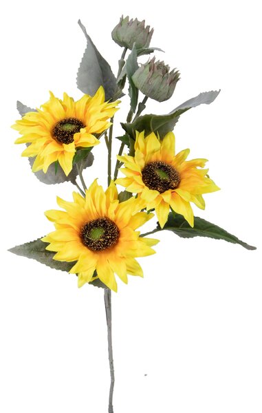 Set 4 Girasoli Artificiali per 5 68 cm