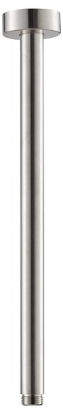 Braccio Soffione Doccia Tondo 35 cm in Acciaio Inox Satinato Nilo