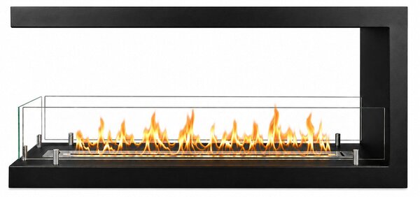 Divina Fire Camino a Bioetanolo da Incasso Trifacciale Biocamino 3 Lati 120x50 cm Maratea 120 - DF1200U