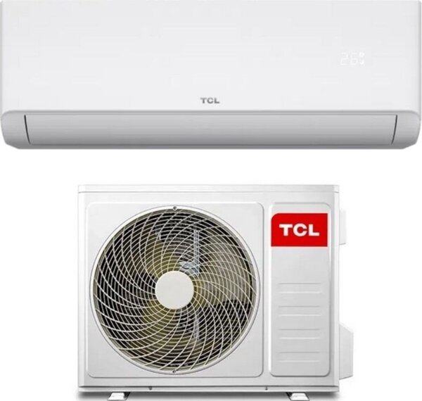 TCL Climatizzatore 18000 Btu Inverter Monosplit Condizionatore con Pompa di Calore Classe A++/A+ R32 Wi-Fi (Unit Interna + Unit Esterna) - SN18F6