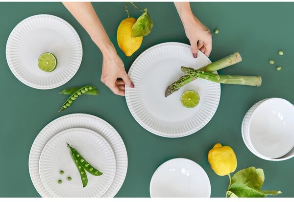 Set da pranzo in porcellana 6 pz Purita – Bonami Essentials