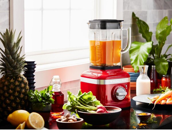 KITCHENAID Frullatore con Bicchiere Capacit 1.4 Litri Potenza 1200 Watt 5 Velocit + Funzione Pulse colore Imperial Red - 5KSB4026EER