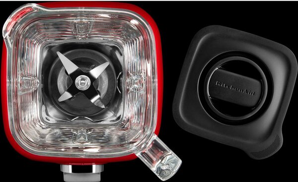 KITCHENAID Frullatore con Bicchiere Capacit 1.4 Litri Potenza 1200 Watt 5 Velocit + Funzione Pulse colore Imperial Red - 5KSB4026EER