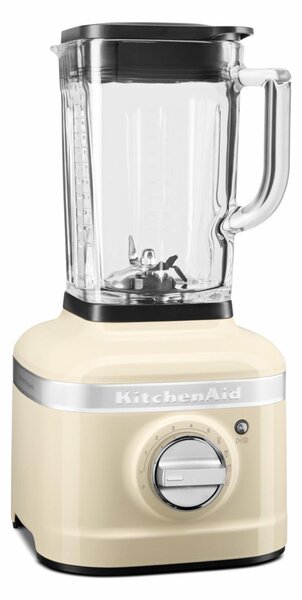 KITCHENAID Frullatore con Bicchiere Capacit 1.4 Litri Potenza 1200 Watt 5 Velocit + Funzione Pulse colore Crema - 5KSB4026EAC