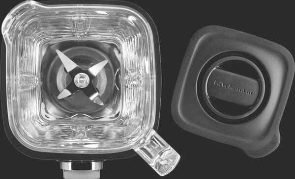 KITCHENAID Frullatore con Bicchiere Capacit 1.4 Litri Potenza 1200 Watt 5 Velocit + Funzione Pulse colore Nero - 5KSB4026EOB