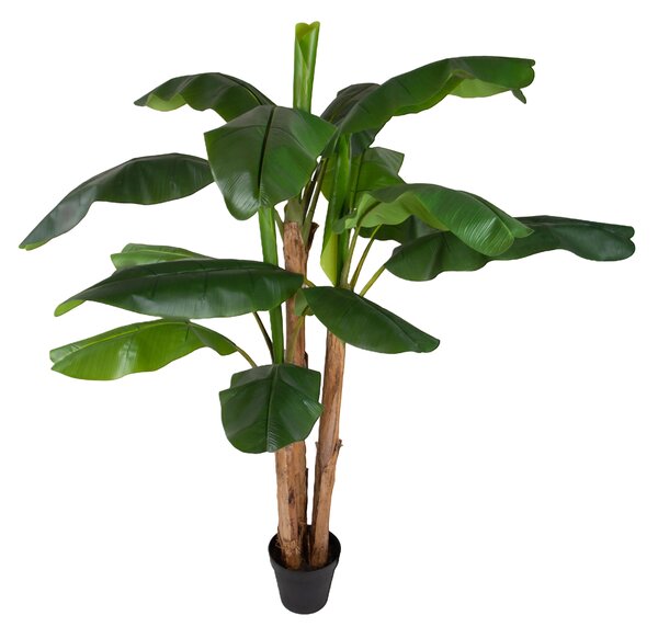 Pianta Artificiale Banana con Vaso H 240 cm