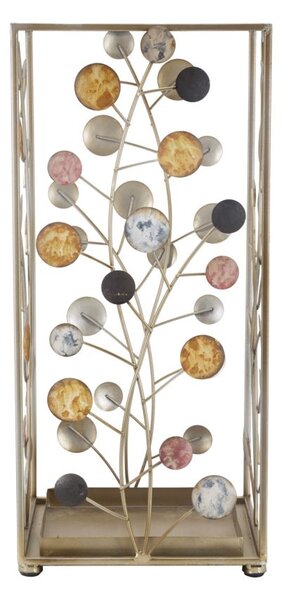 Porta Ombrelli Bixy 22x22x48,5 cm in Ferro Multicolor