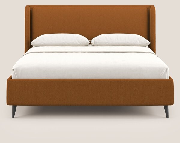 Nadine letto contenitore di design e comfort Italiano in tessuto imper