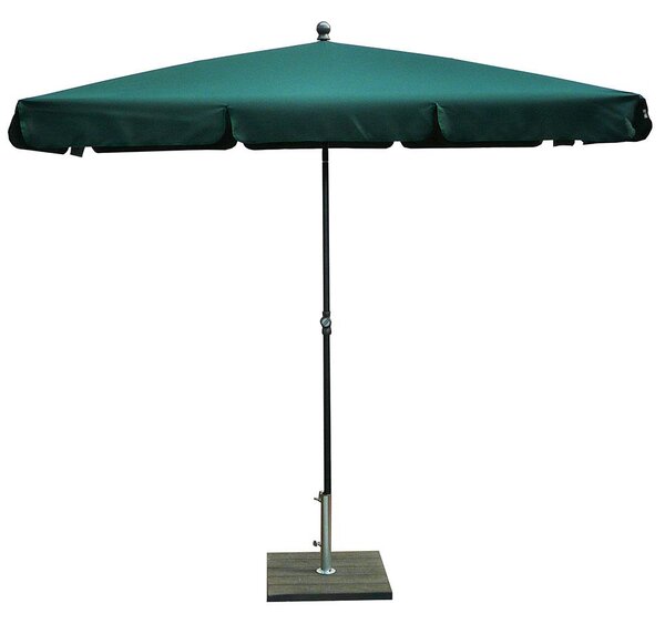Ombrellone da Giardino 210x130 cm Palo Ø27 mm in Acciaio Maffei Novara Verde