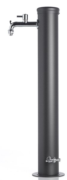 Fontana da Giardino con Doppio Rubinetto Belfer 42/ARR Antracite