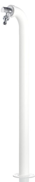 Fontana da Giardino con Rubinetto Belfer 42/PS Bianco