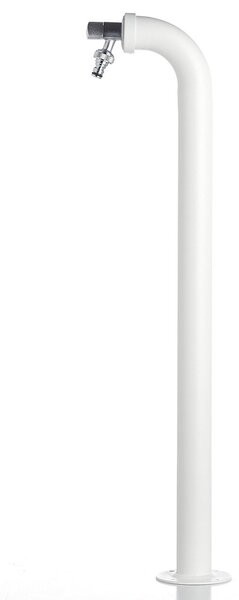 Fontana da Giardino con Rubinetto Belfer 42/PS Bianco
