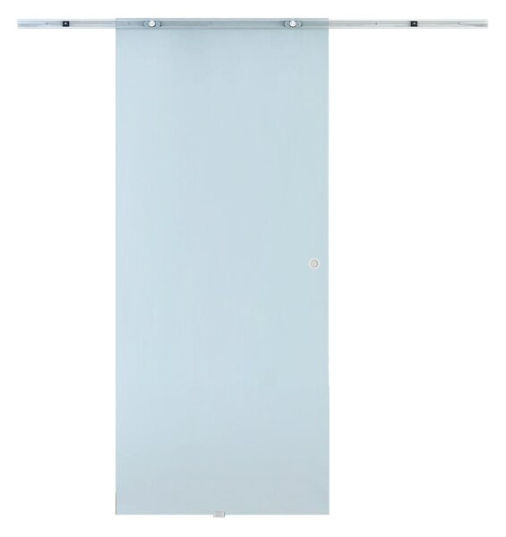 Porta Scorrevole Vetrata 90x205 cm Smerigliata