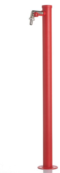 Fontana da Giardino con Rubinetto Belfer 42/SR Rosso