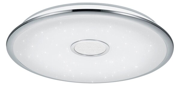 Plafoniera da Interno a LED in Plastica Cromo