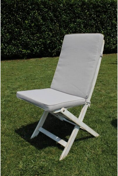 Cuscino Real Medio 90x40x4 cm in Poliestere Grigio