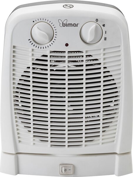 Bimar Termoventilatore Stufa elettrica Caldobagno Potenza 2000 Watt Termostato - HF195