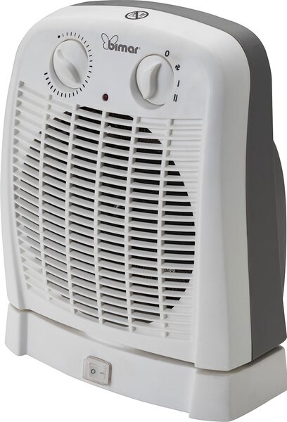 Bimar Termoventilatore Stufa elettrica Caldobagno Potenza 2000 Watt Termostato - HF195