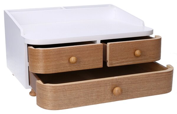 Portagioie in legno marrone cm 24x20,5xh13,5