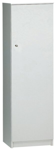 Armadio 1 Anta 46x147x34 cm Bianco Lisco