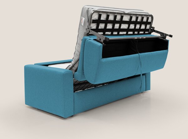 Kansas Divano letto matrimoniale alto 20 cm in tessuto impermeabile mi