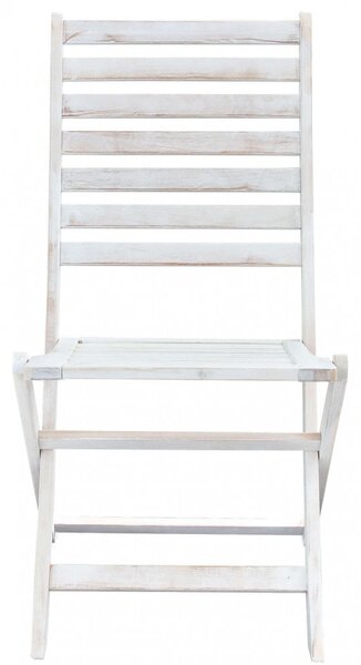 Sedia Serena 46x57x91 h cm in Legno Bianco