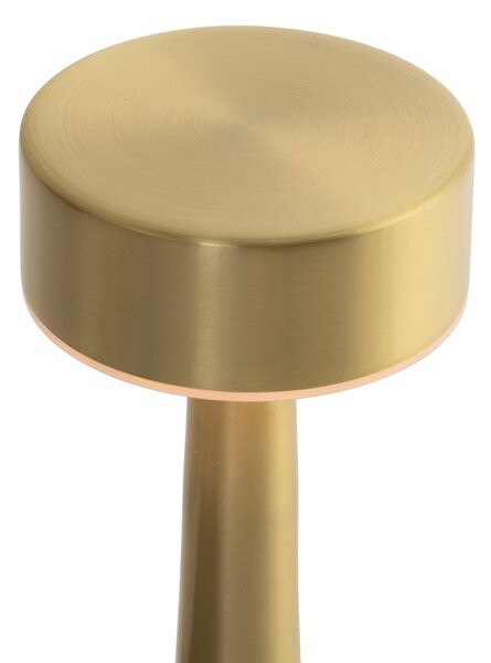Set di 2 lampade da tavolo ricaricabili oro RGBW - Isobel