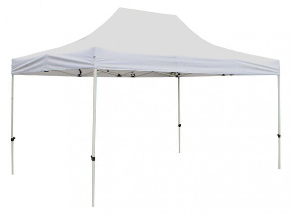 Gazebo Holiday 3x4,5 m in Acciaio Bianco