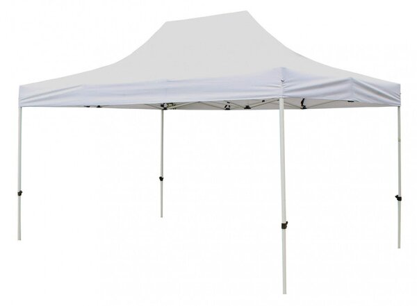 Gazebo Holiday 3x4,5 m in Acciaio Bianco