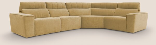 Clark Divano modulare angolare REVERSIBILE con opzione relax elettrico
